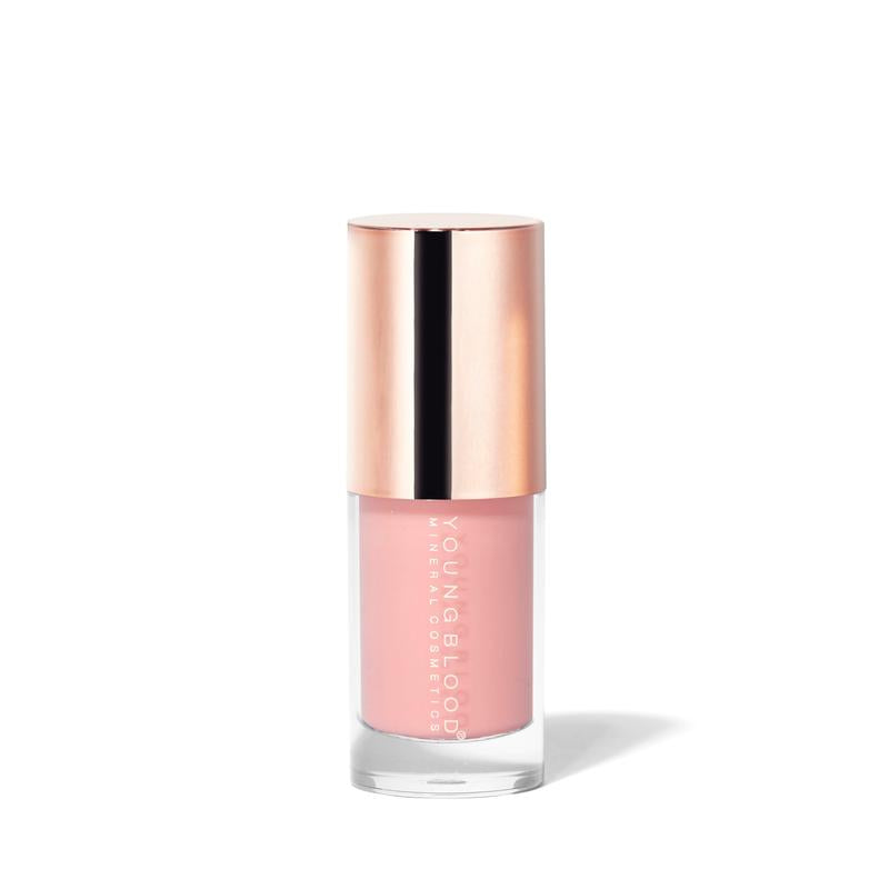 YB Everglow Lip Oil | Nourishing & Hydrating Gloss-Oil Hybrid with Apricot & Marula Oils + Plumping Peptides for High-Shine Lips – 4.5Ml
